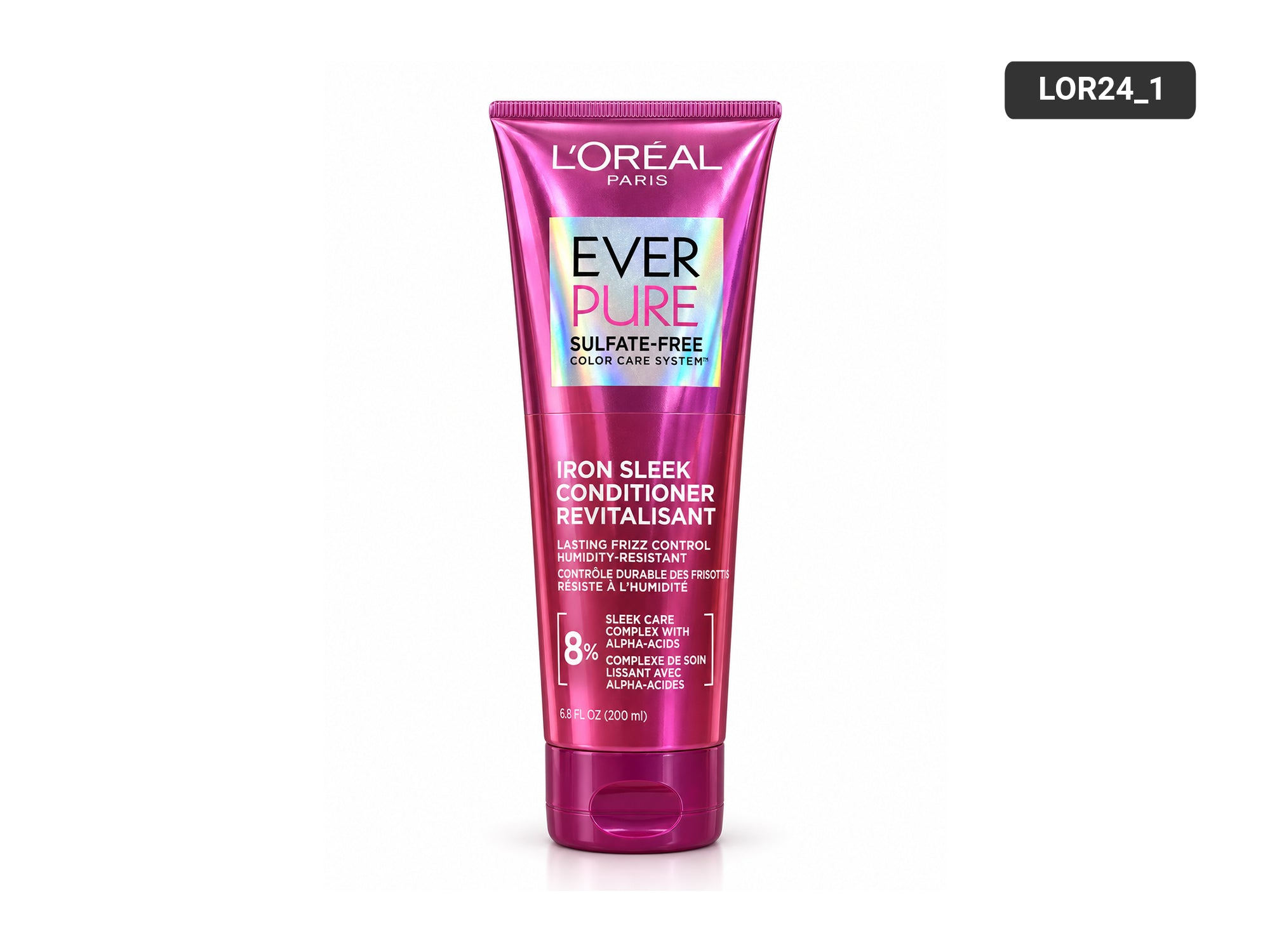 Loreal Ever Pure Sulfate Free Iron Sleek Revitalisant Conditioner 200ml